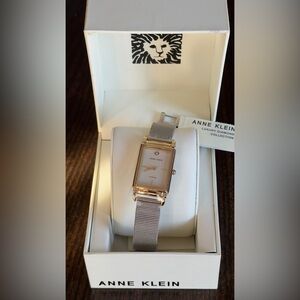 Anne Klein Silver Watch